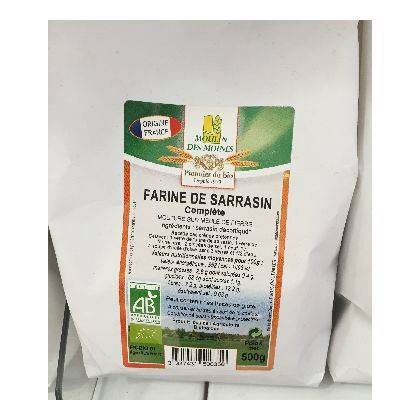 Farine bio de sarrasin complèt