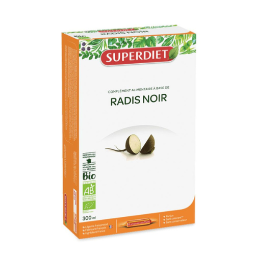 Radis noir bio - 20 ampoules