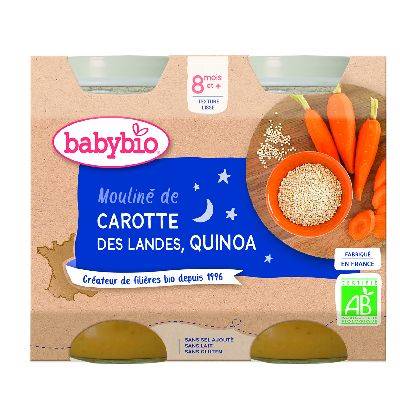 Pot bb carotte quinoa 2x200g b