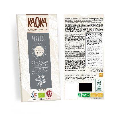 Chocolat noir 90% equateur - 100g