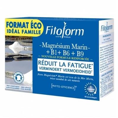 Magnesium marin b1b6b9 60 comprimes