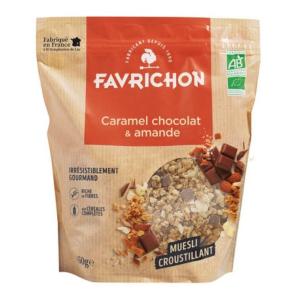 Muesli croustillant caramel chocolat amande - 450g